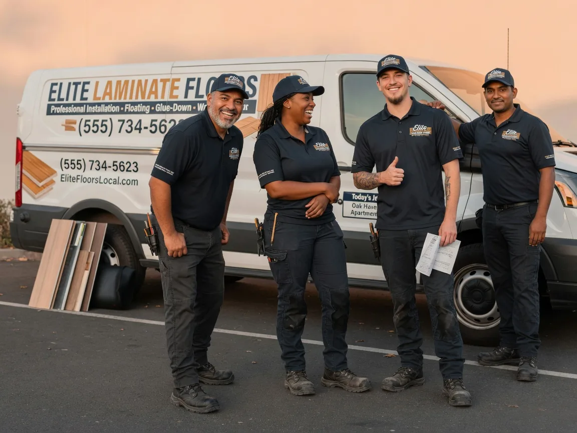 Laminate flooring installation company in Fairfield, IA